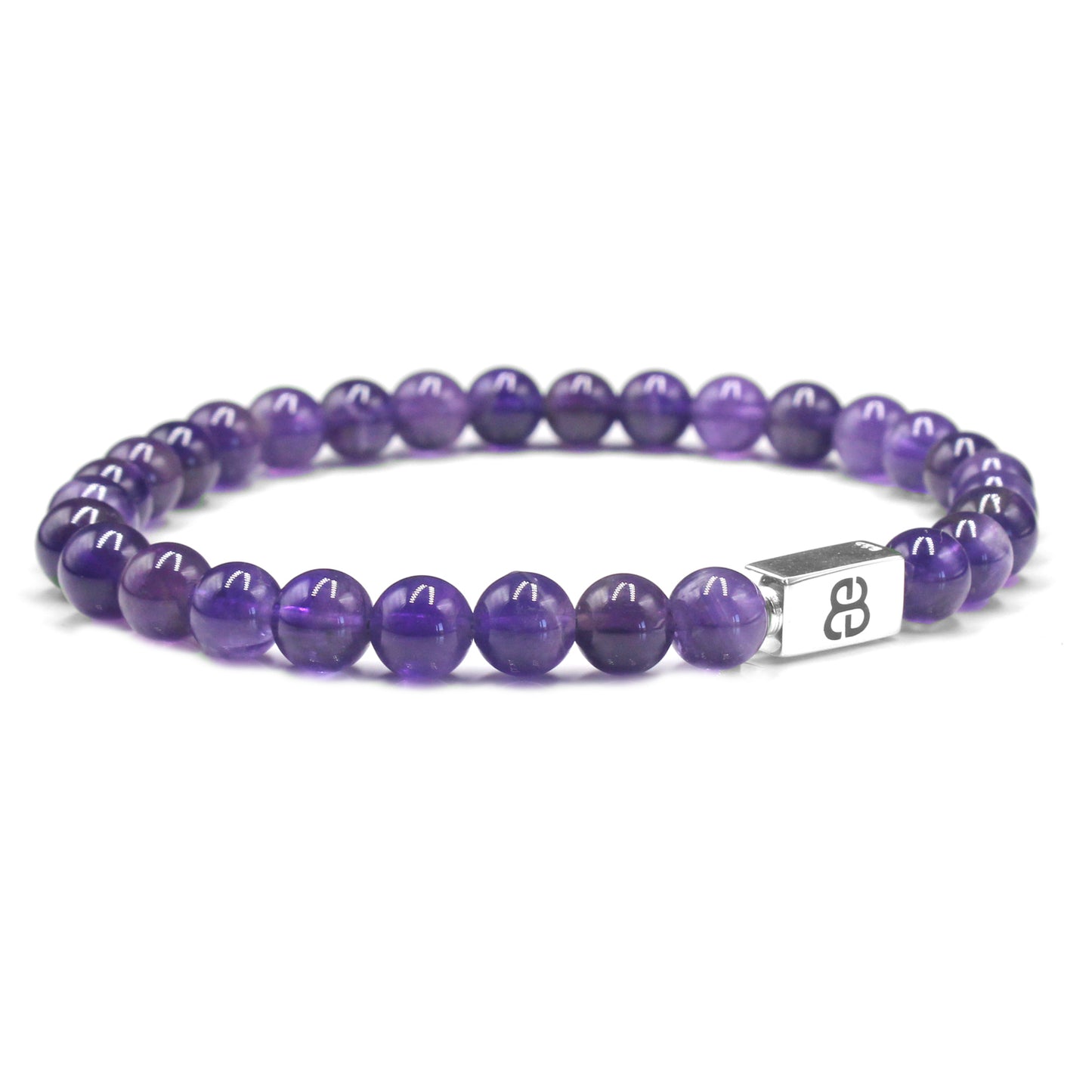 Amethyst und Sterling Silber
