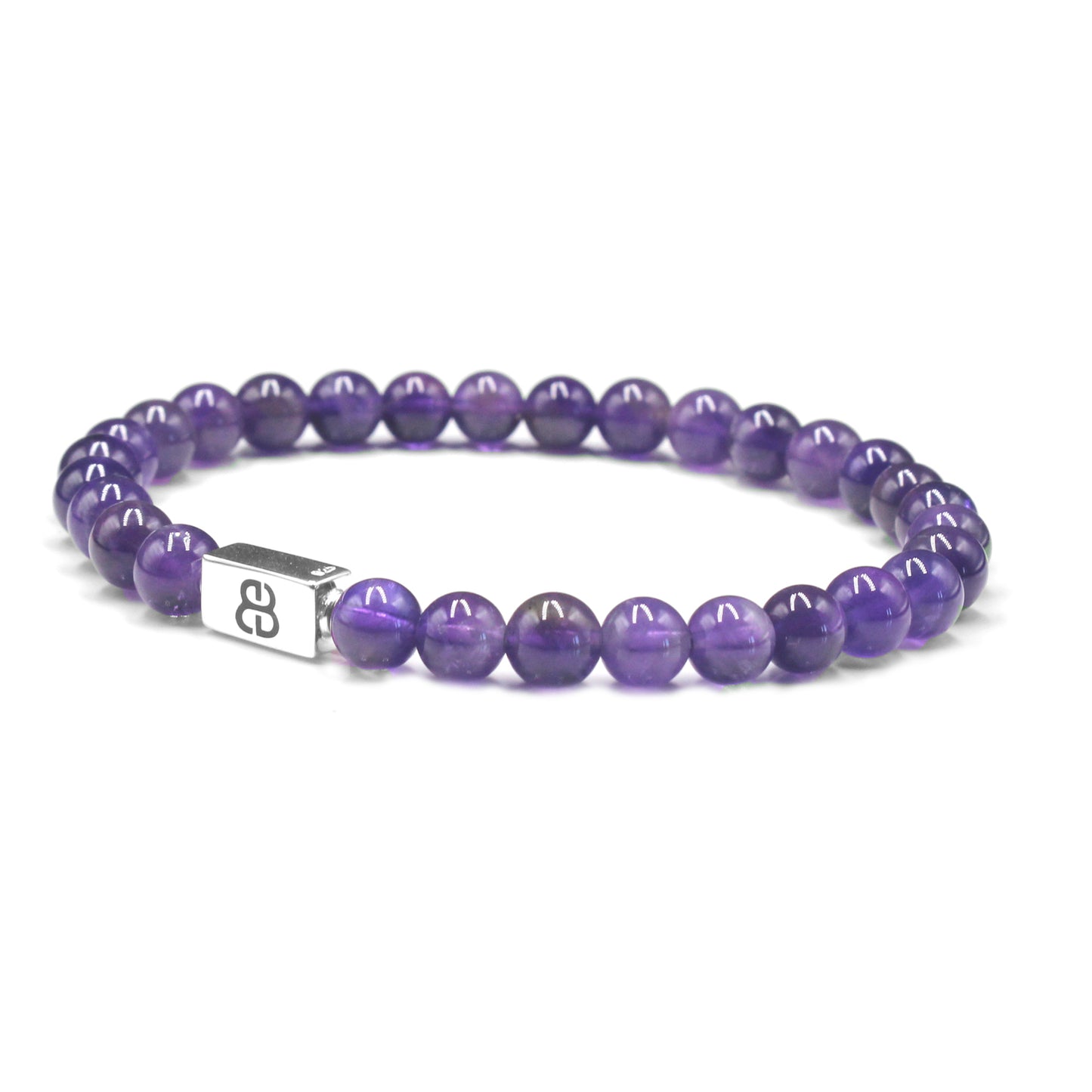 Amethyst und Sterling Silber