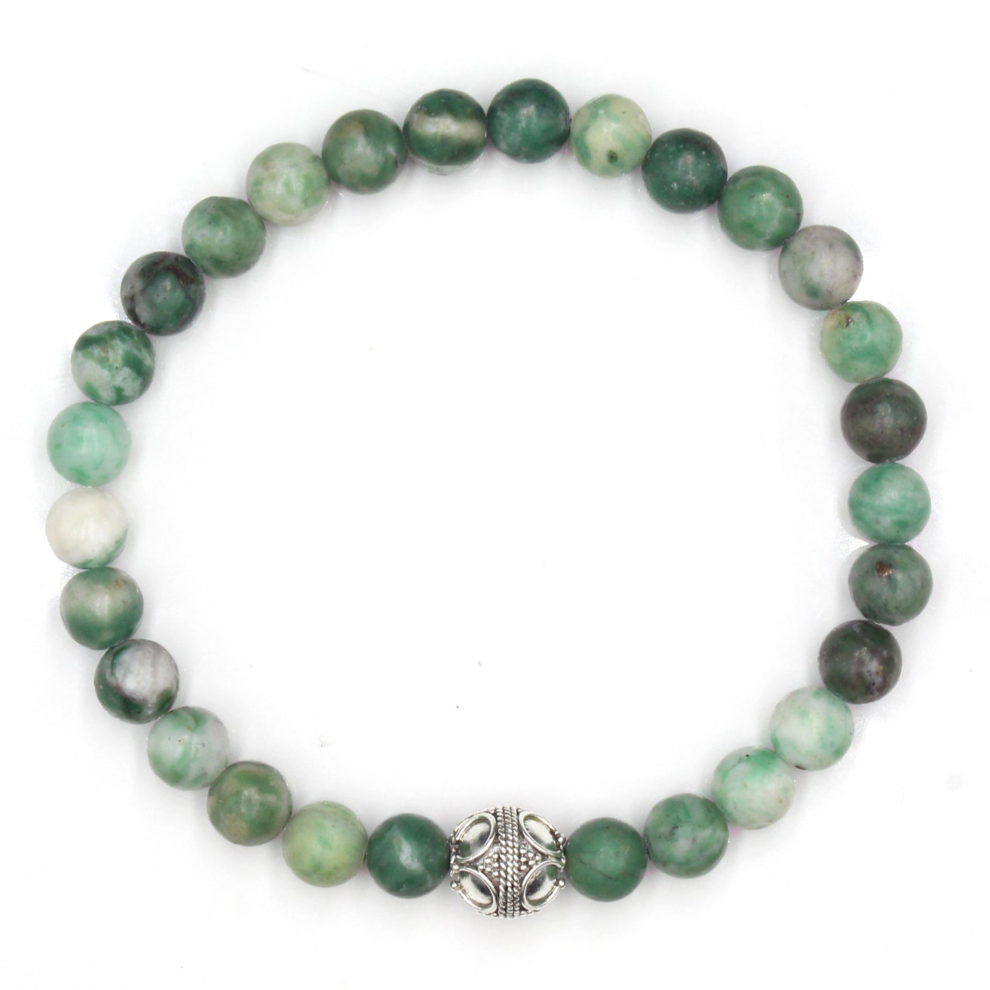Qinghai Jade and Sterling Silver