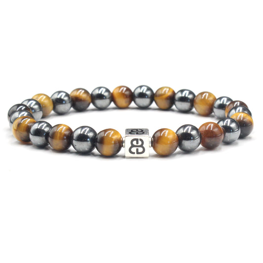 Tiger's Eye and Hematite