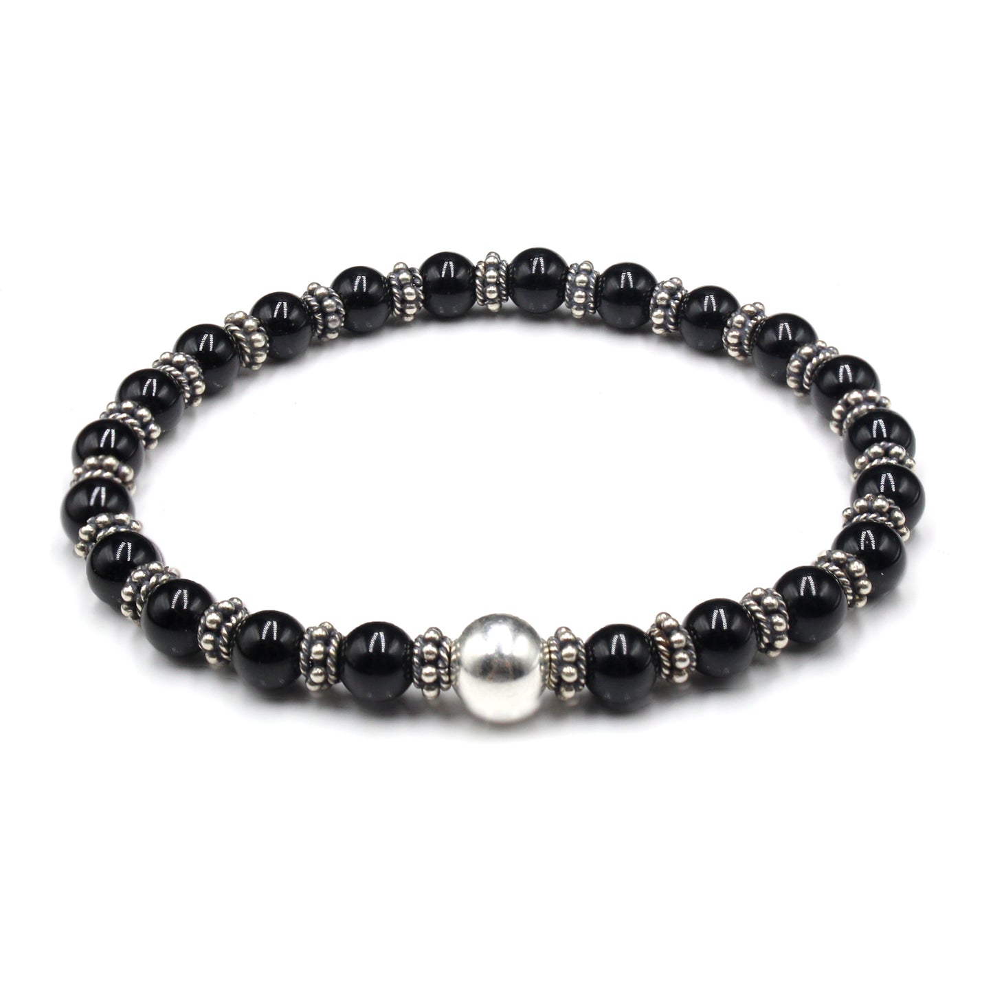 Black Onyx and Silver