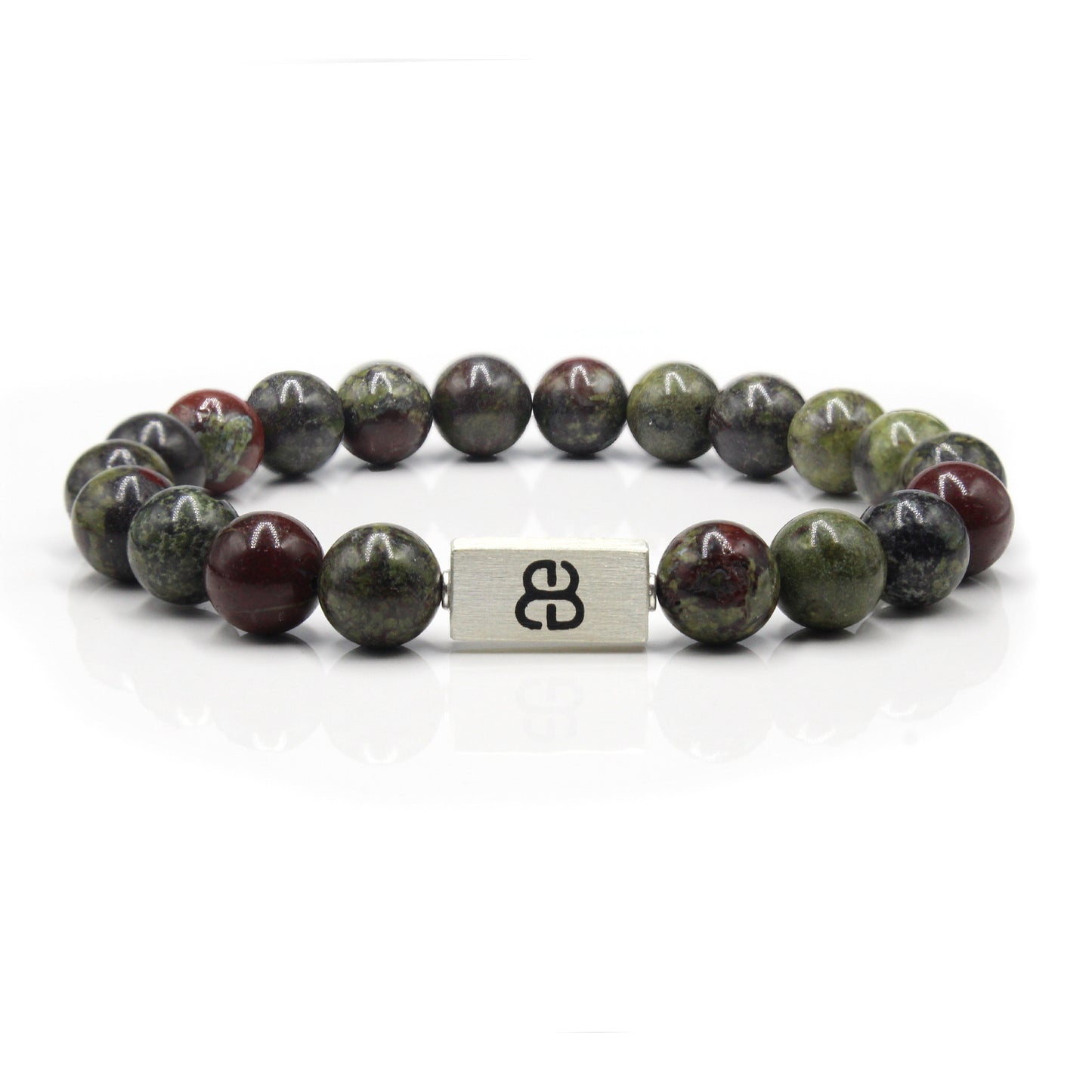 Dragon Blood Stone and Silver