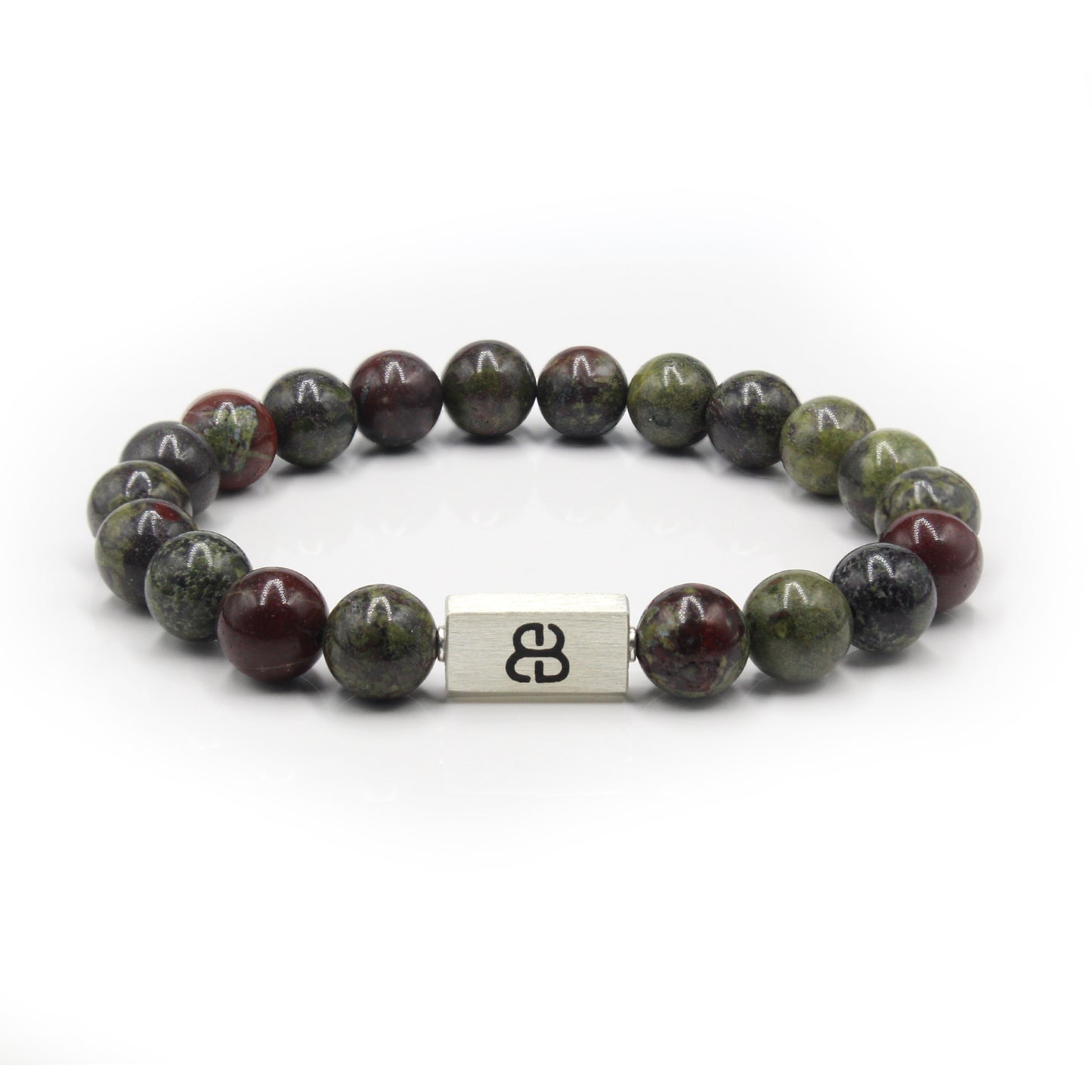 Dragon Blood Stone and Silver