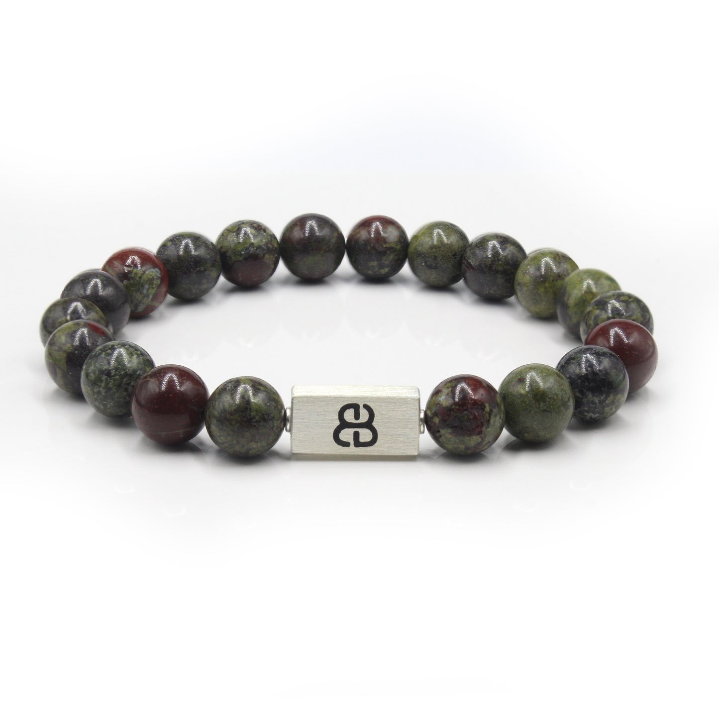 Dragon Blood Stone and Silver