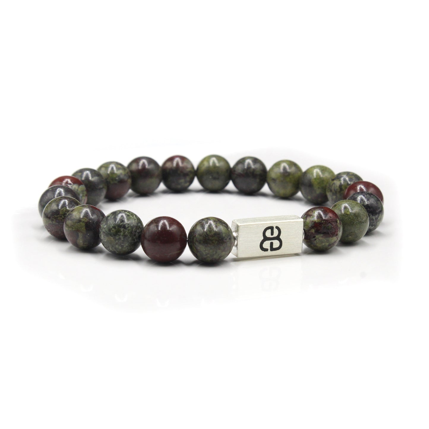 Dragon Blood Stone and Silver