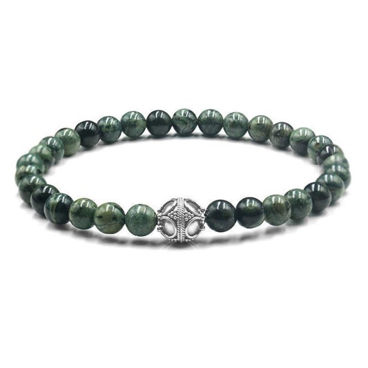 Nephrite Jade and Sterling Silver
