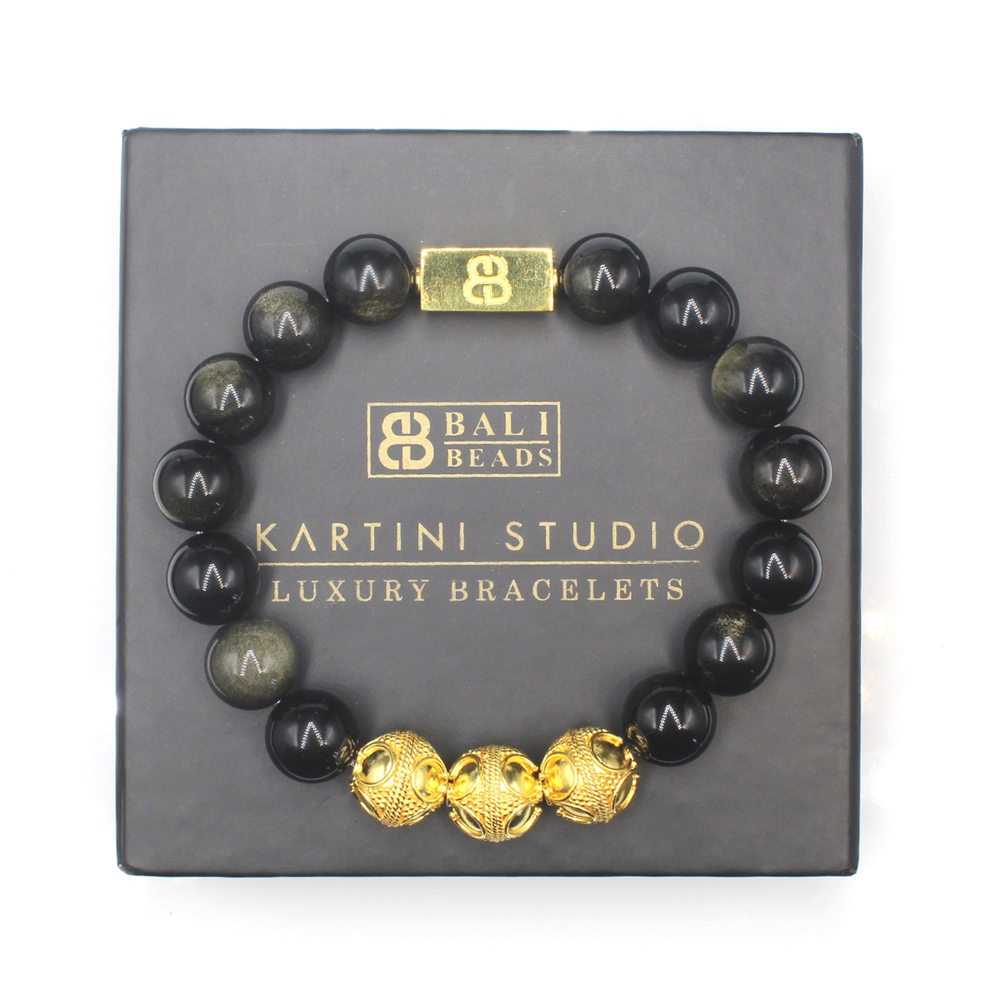 Golden Obsidian and Gold