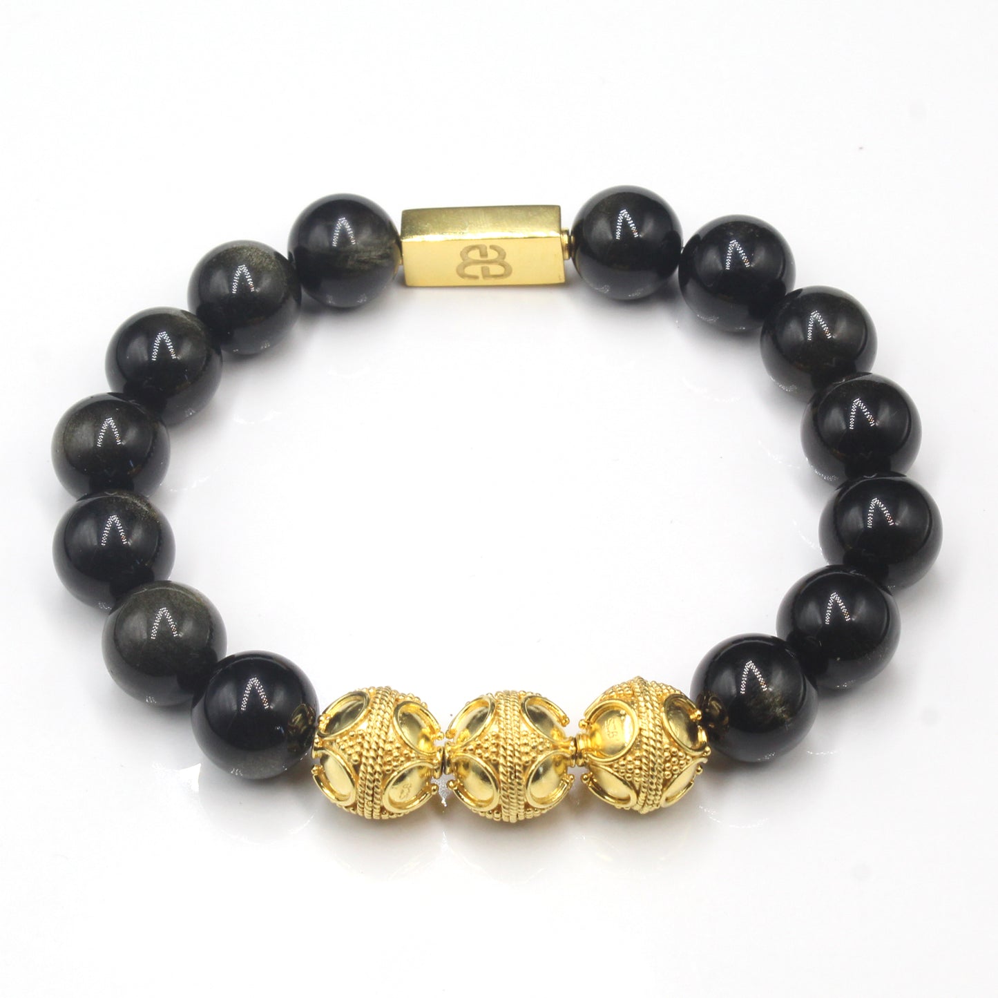 Golden Obsidian and Gold
