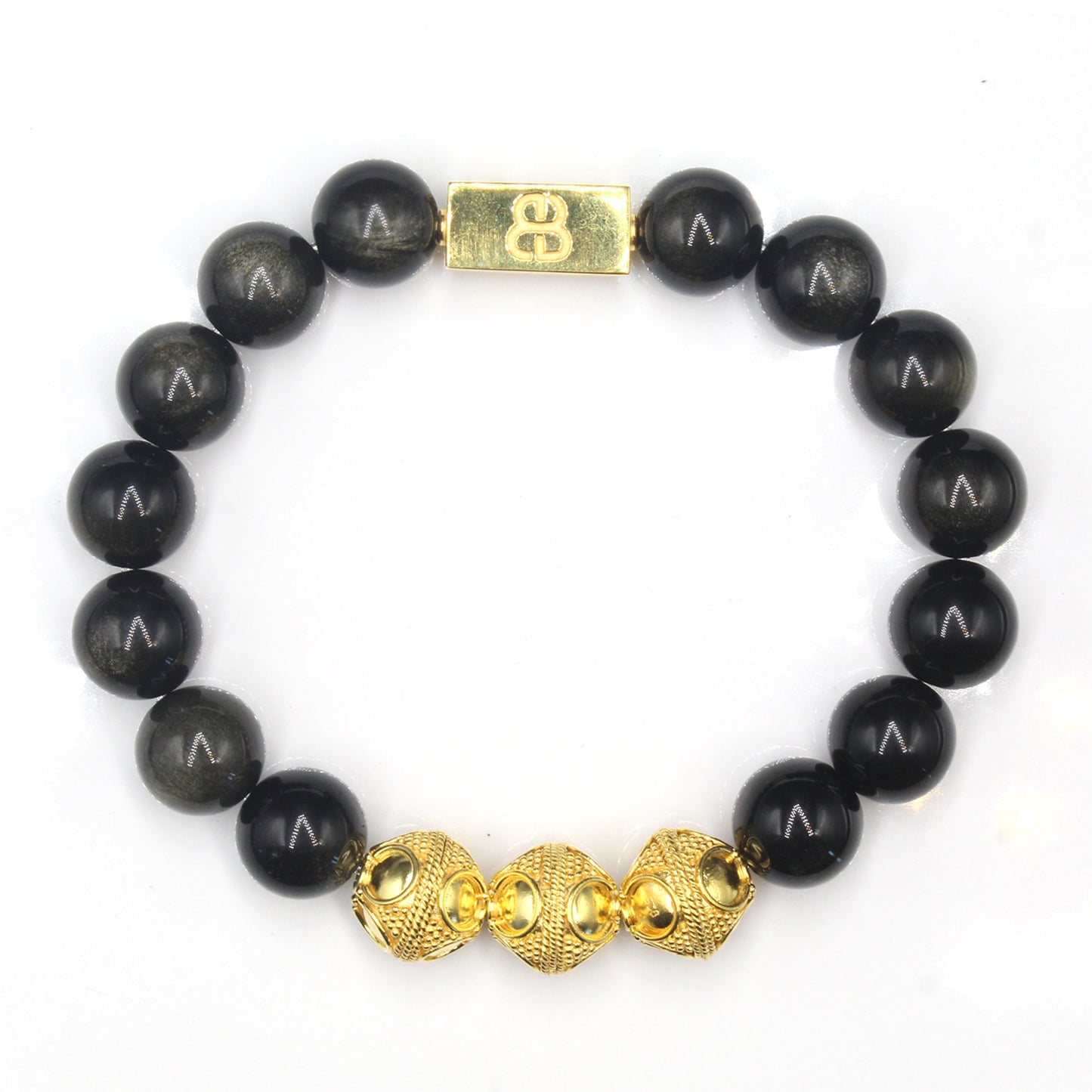 Golden Obsidian and Gold