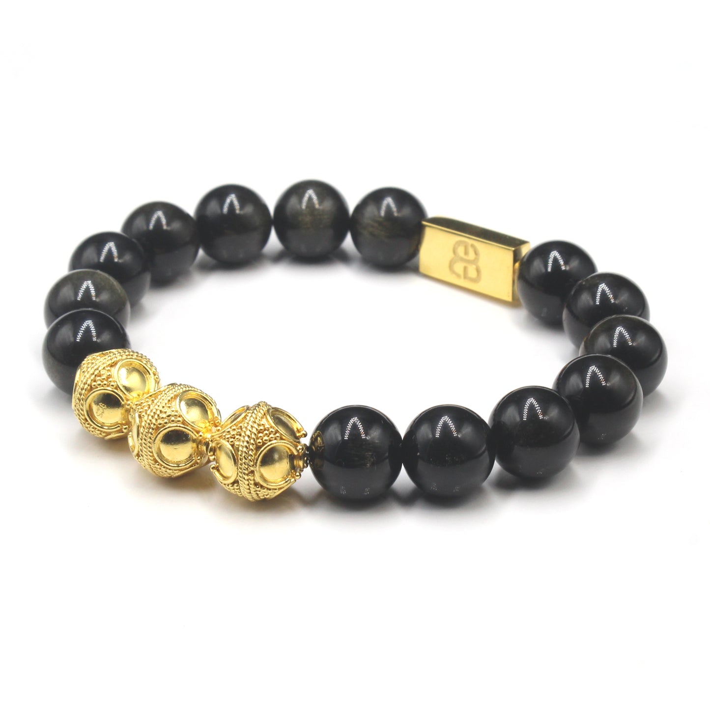 Golden Obsidian and Gold