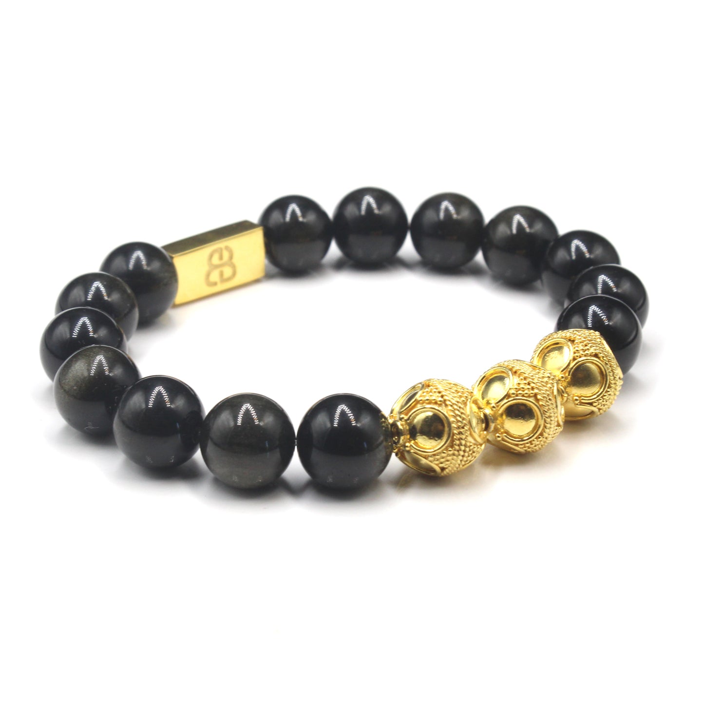 Golden Obsidian and Gold