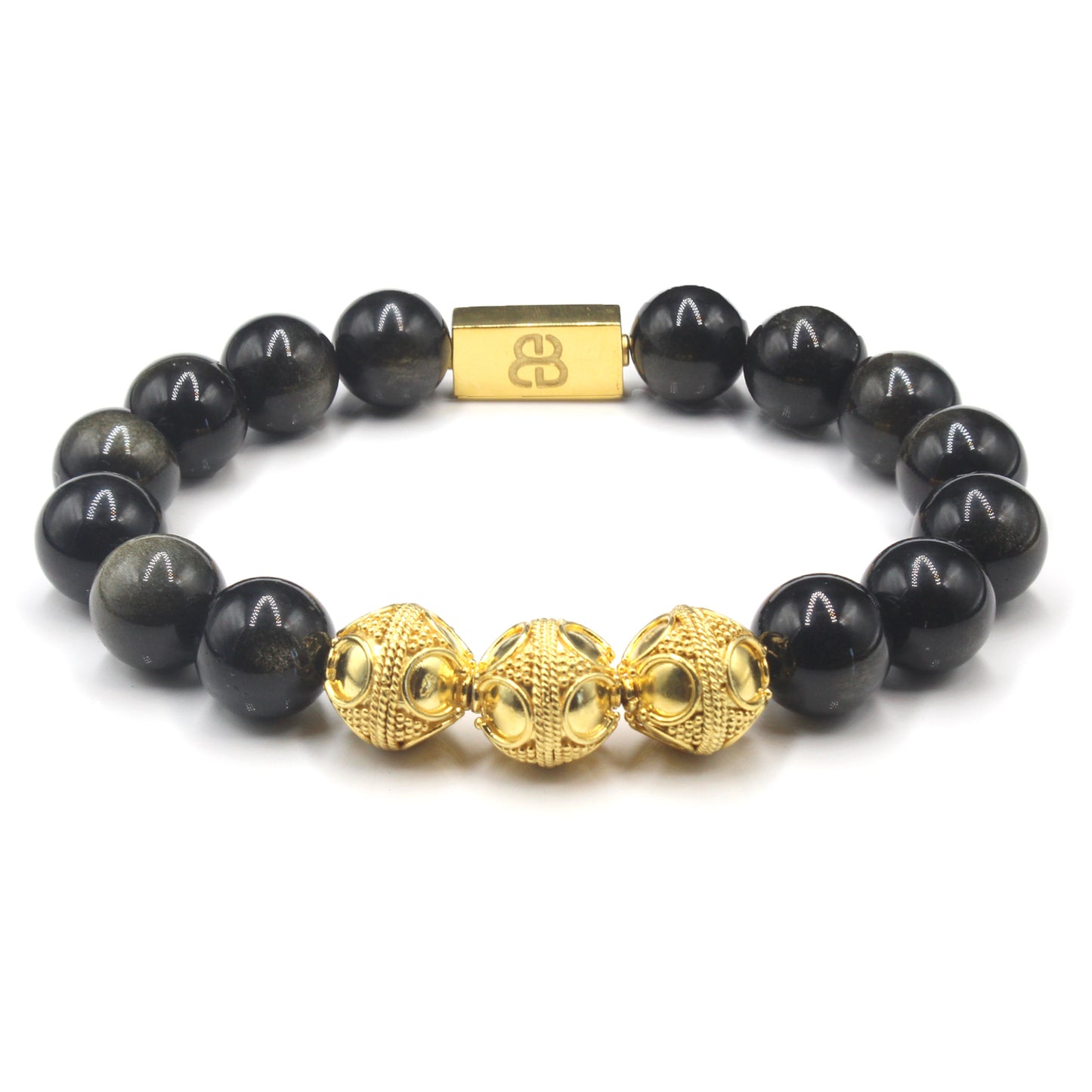 Golden Obsidian and Gold