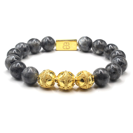 Labradorite and Gold