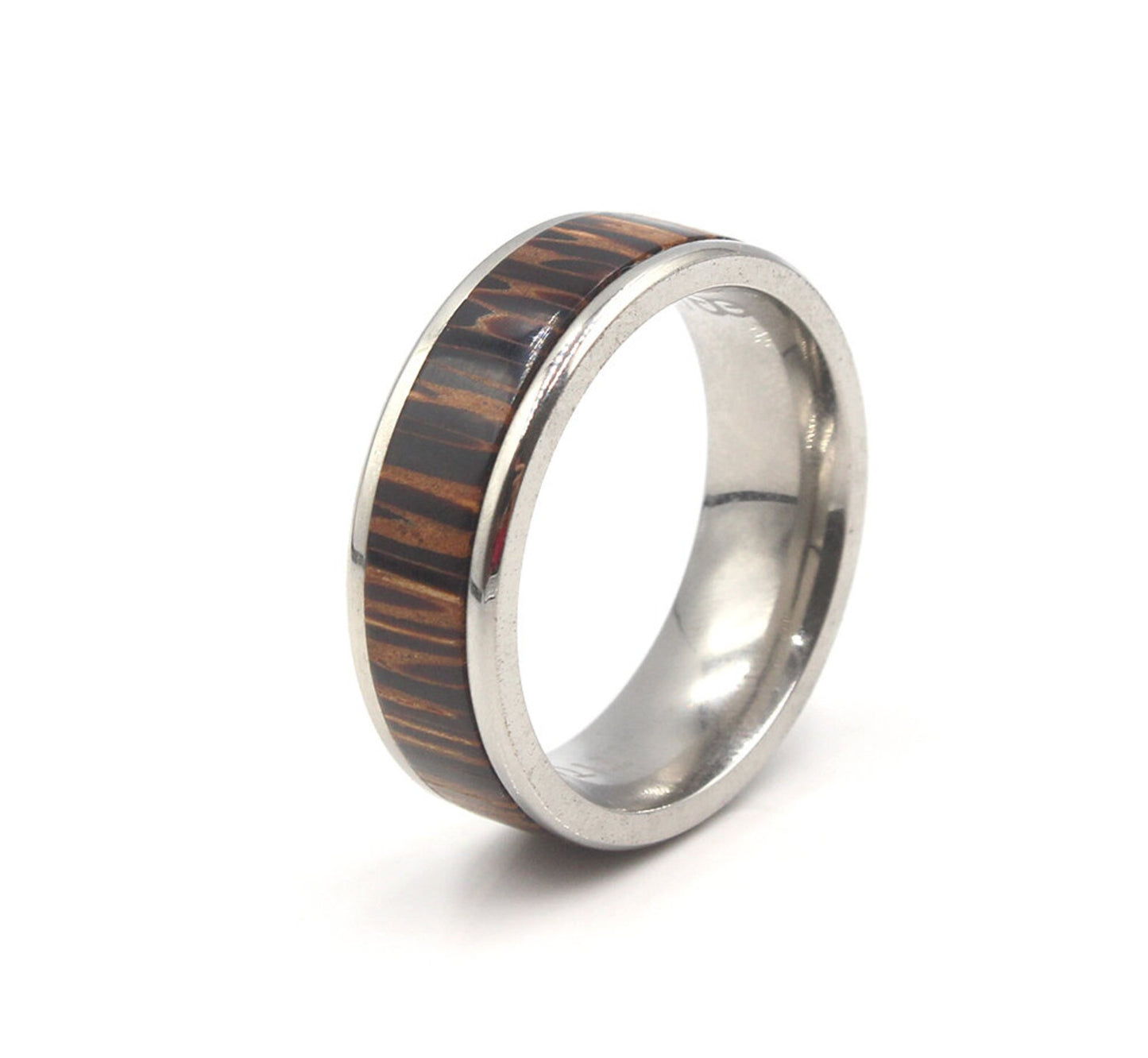 Ring aus Kokosnussholz