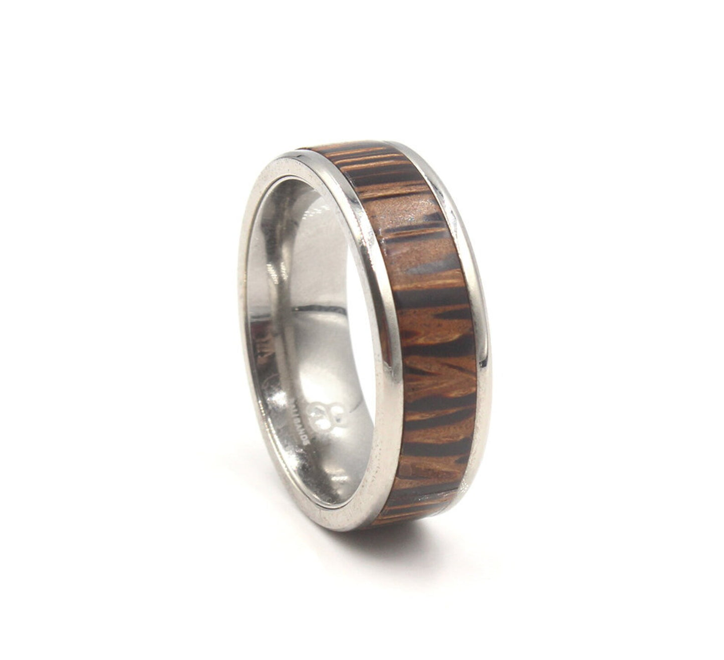 Ring aus Kokosnussholz