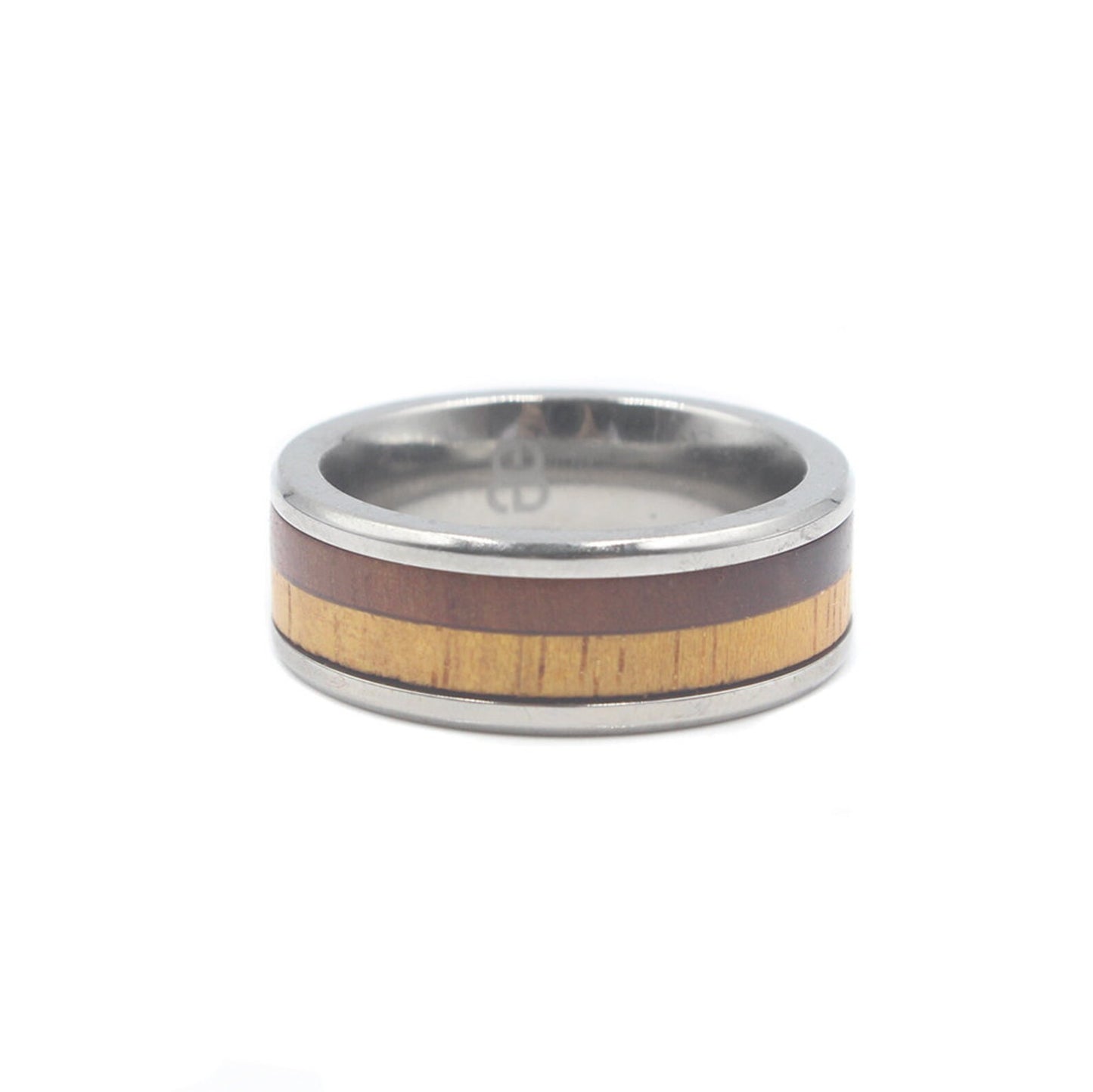 Ring aus Merbau- und Jackfruchtholz