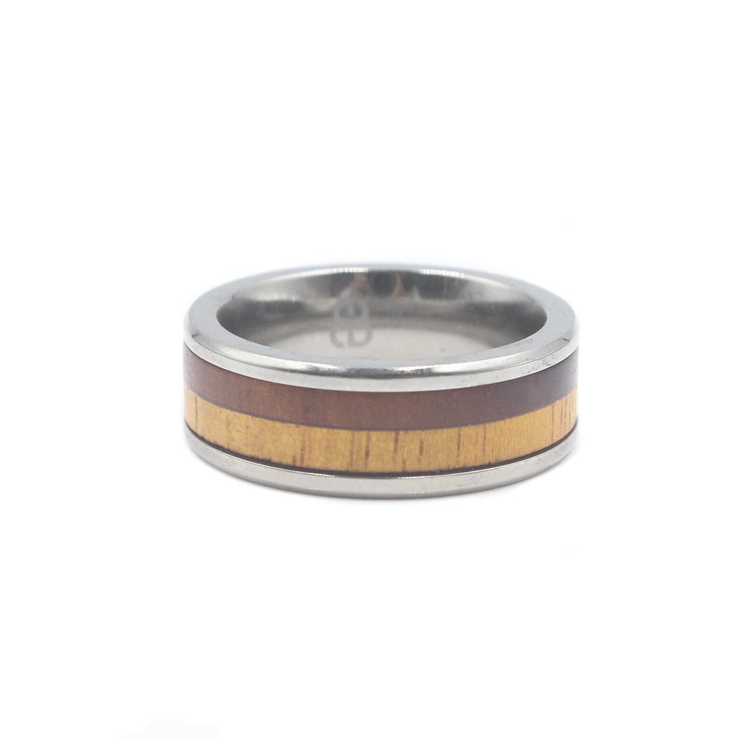 Merbau and Jackfruit Wood Ring