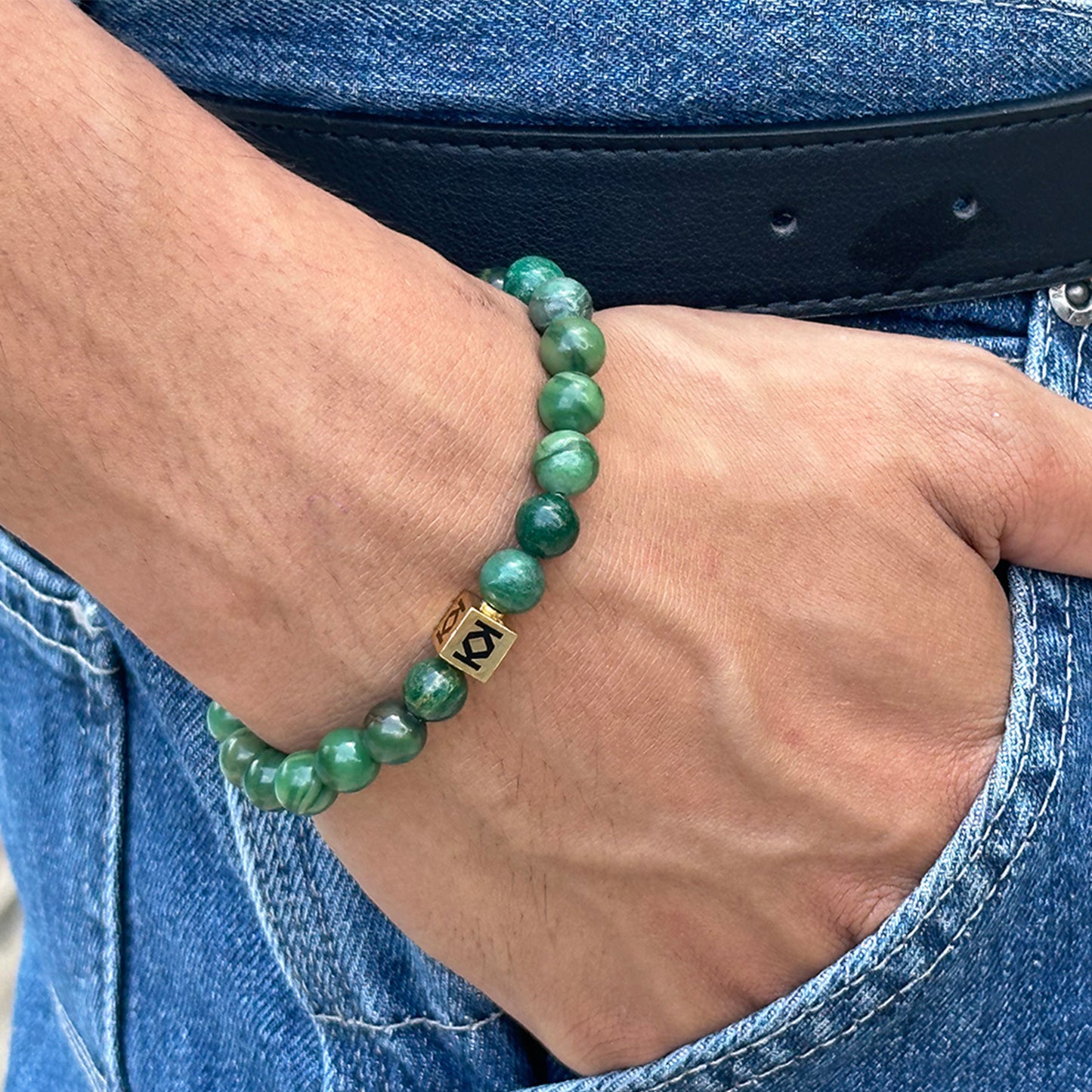 African Jade and Gold