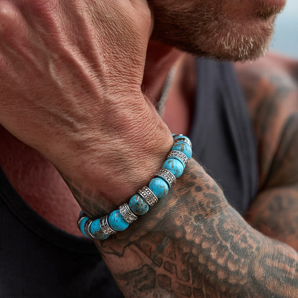 Turquoise and Sterling Silver