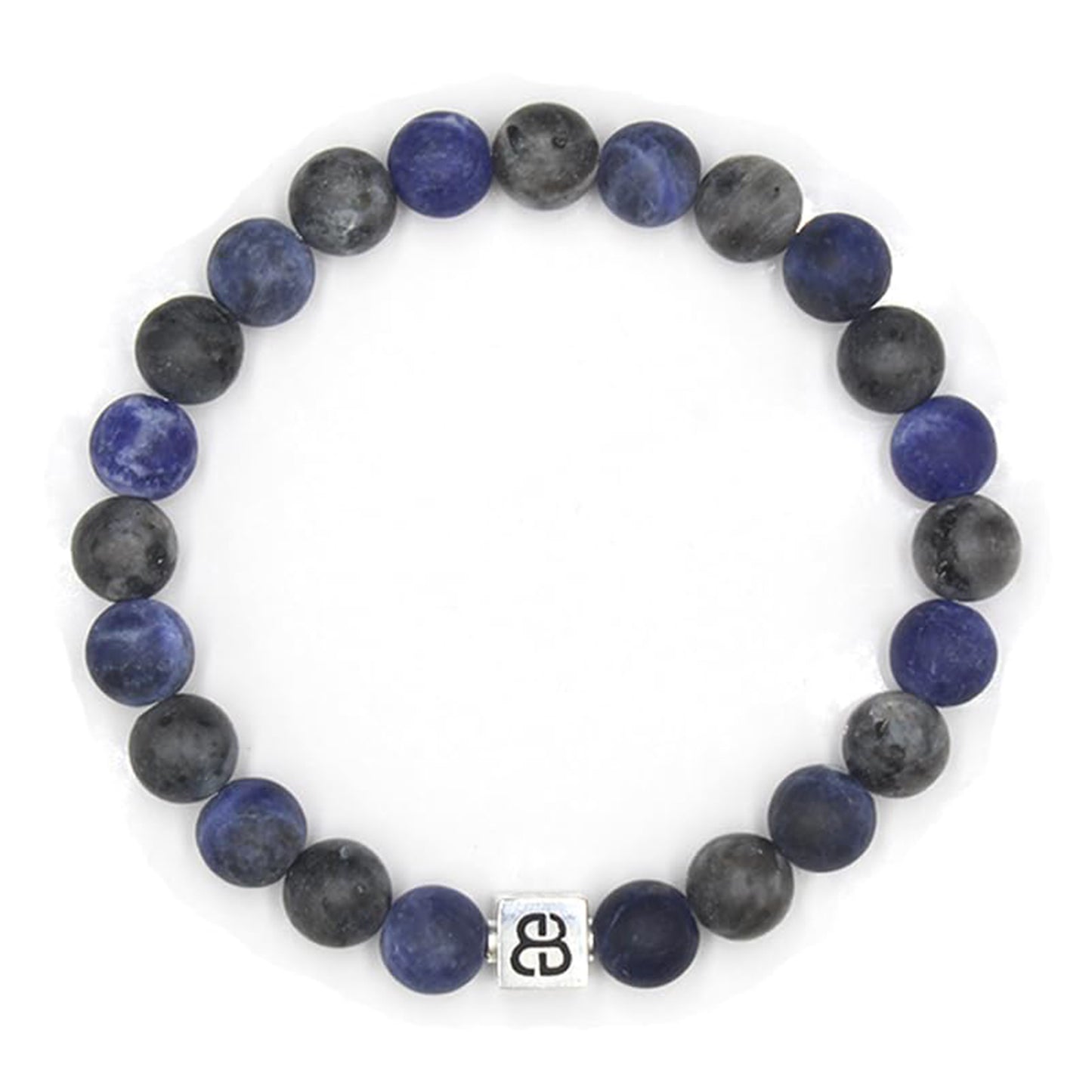 Matte Sodalite and Matte Labradorite
