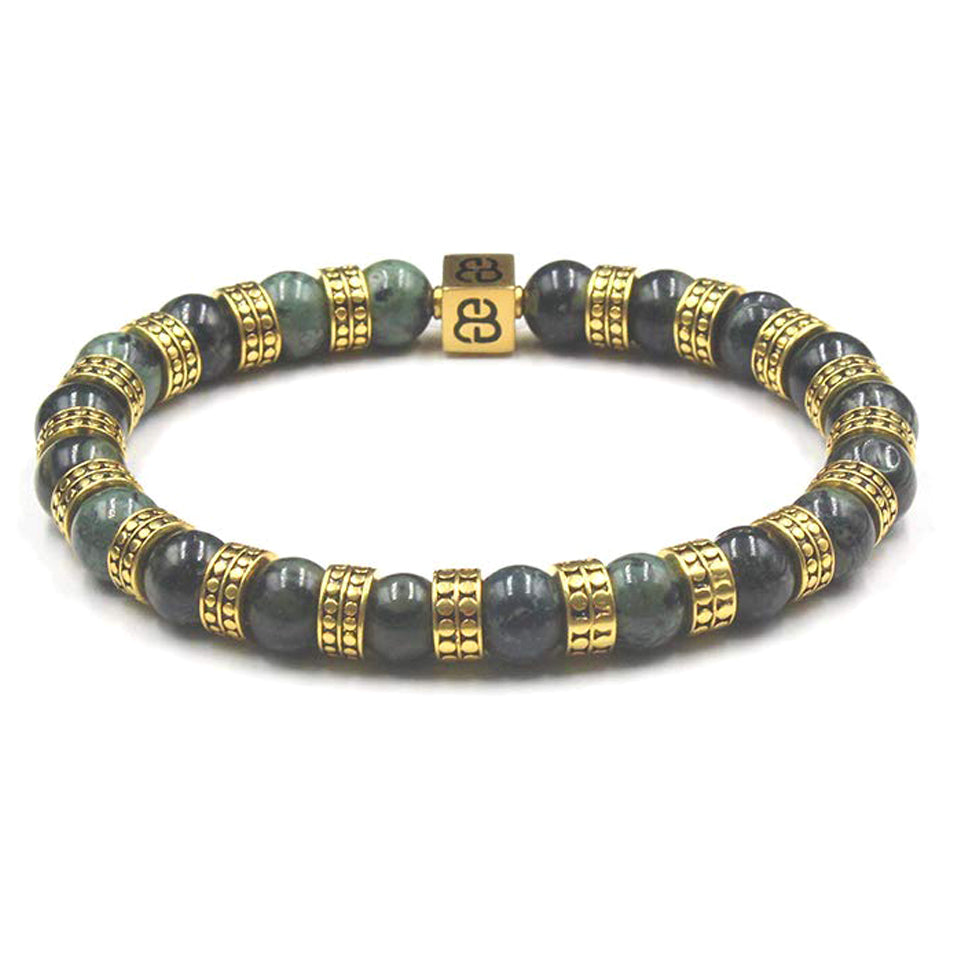 Nephrit-Jade und Gold