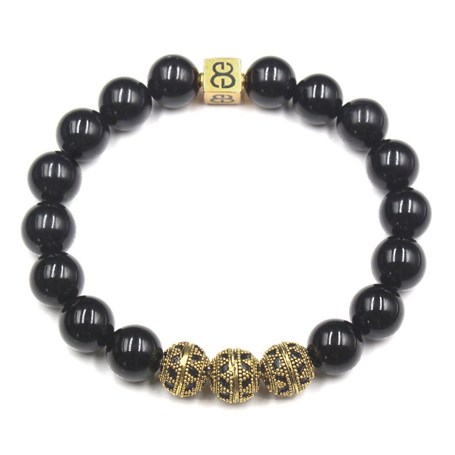 Black Obsidian and Gold