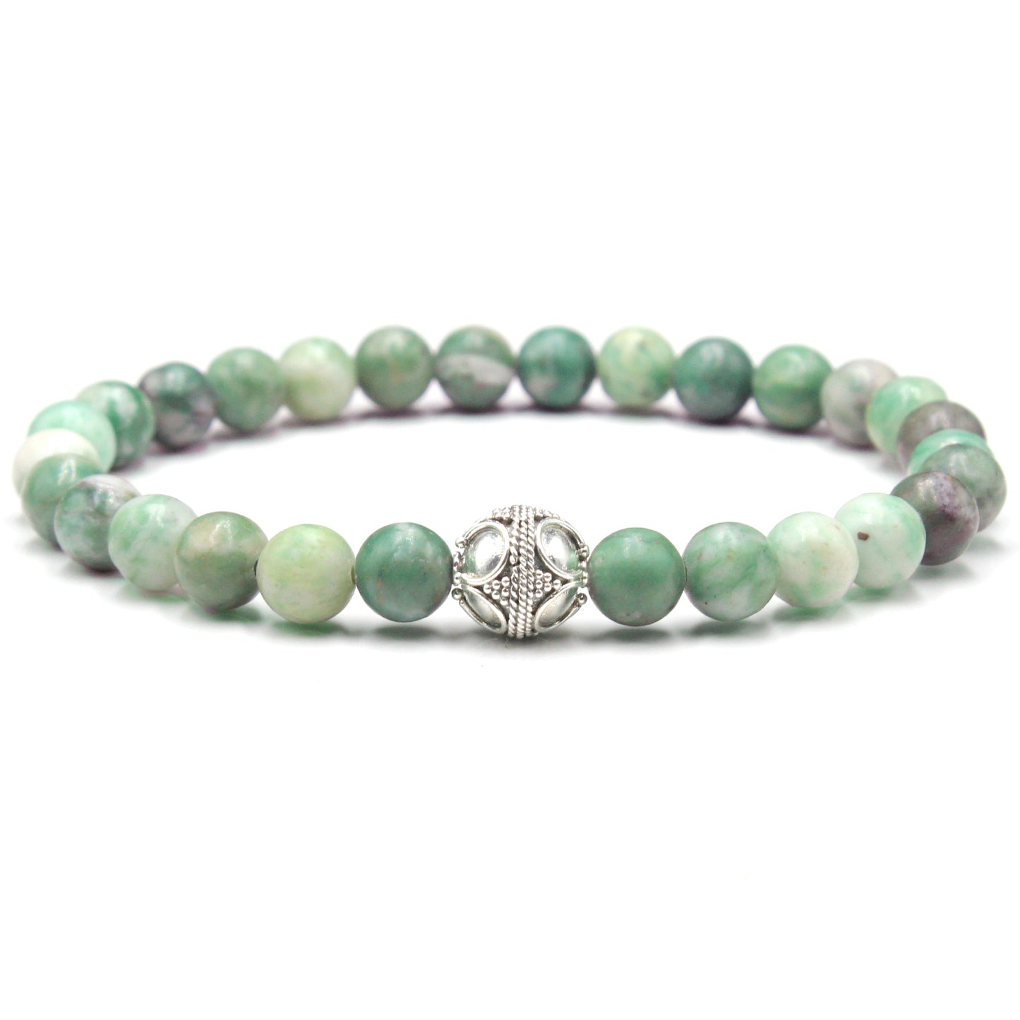 Qinghai Jade and Sterling Silver