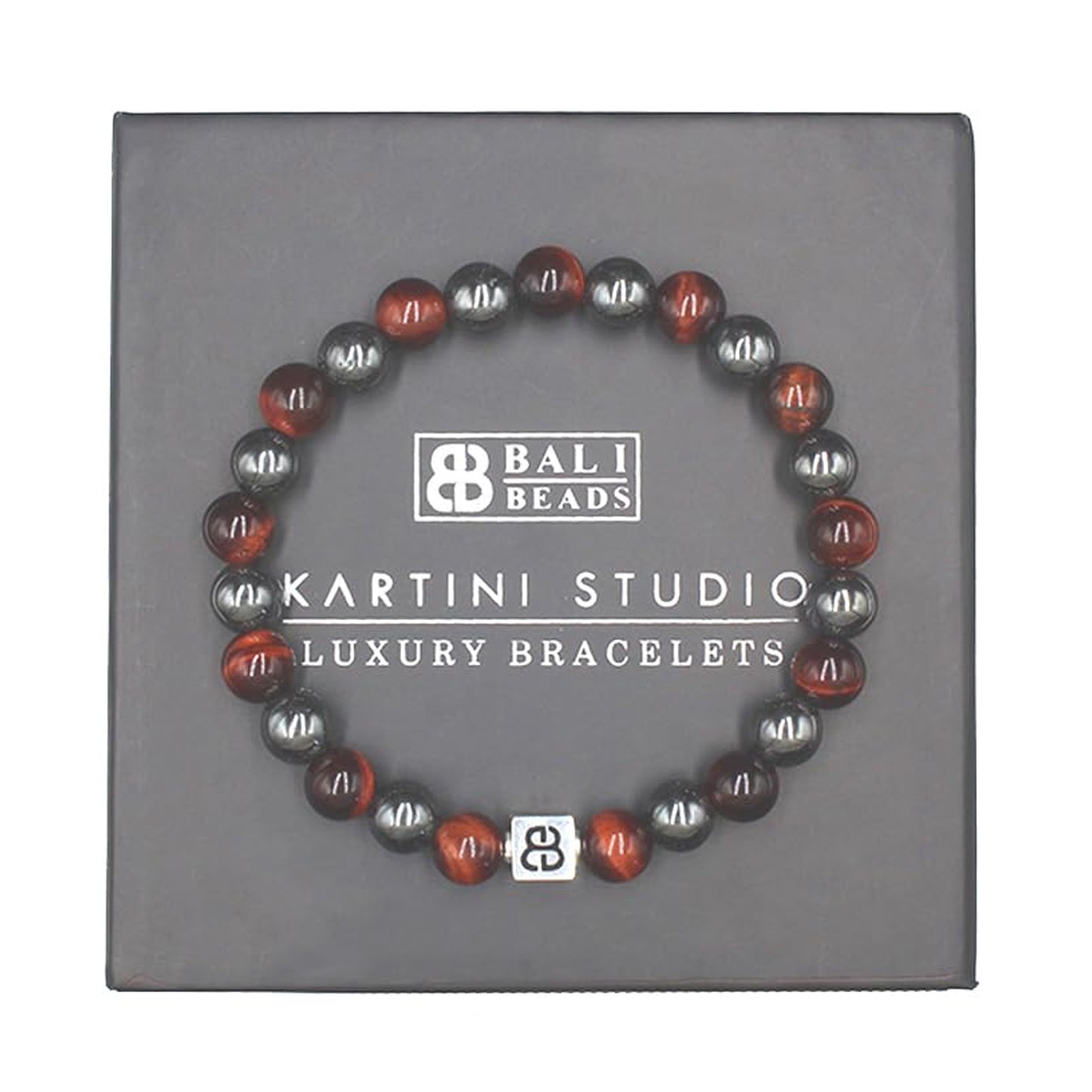 Red Tiger's Eye and Hematite