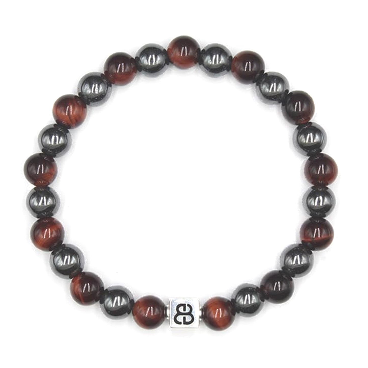 Red Tiger's Eye and Hematite