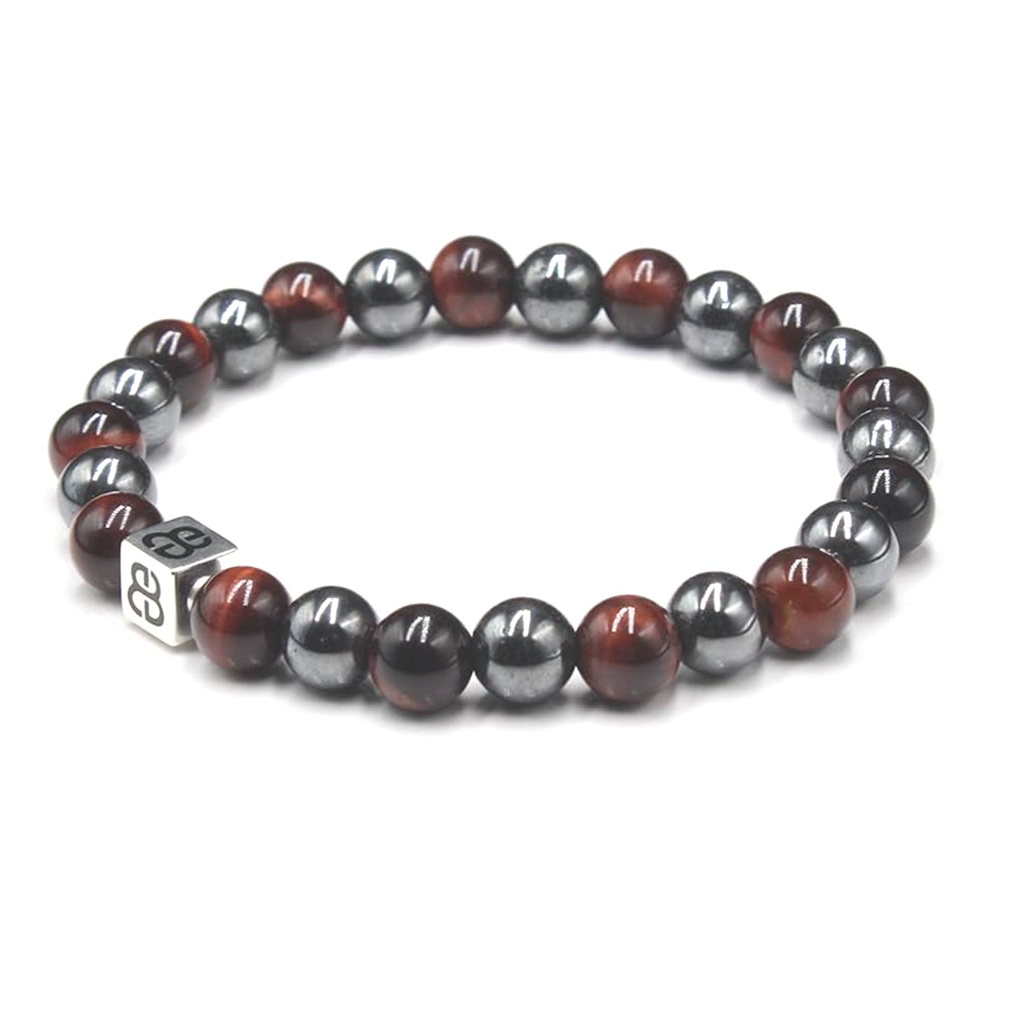 Red Tiger's Eye and Hematite