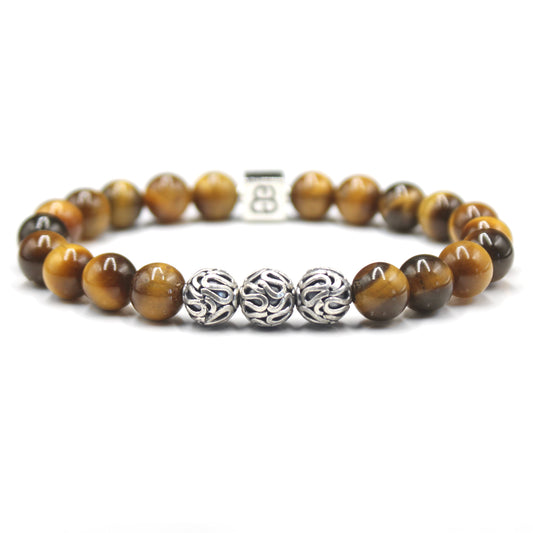 Tiger's Eye and Sterling Silver