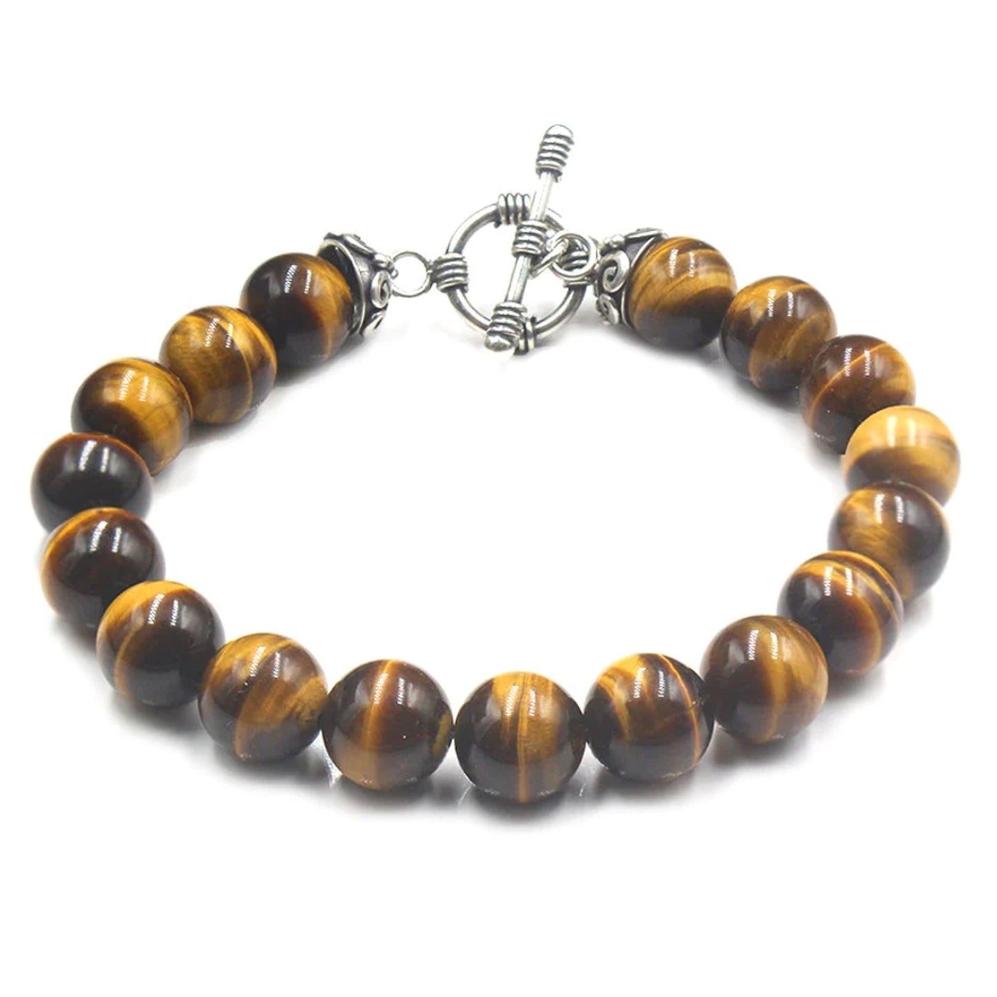 Tigerauge und Sterling Silber