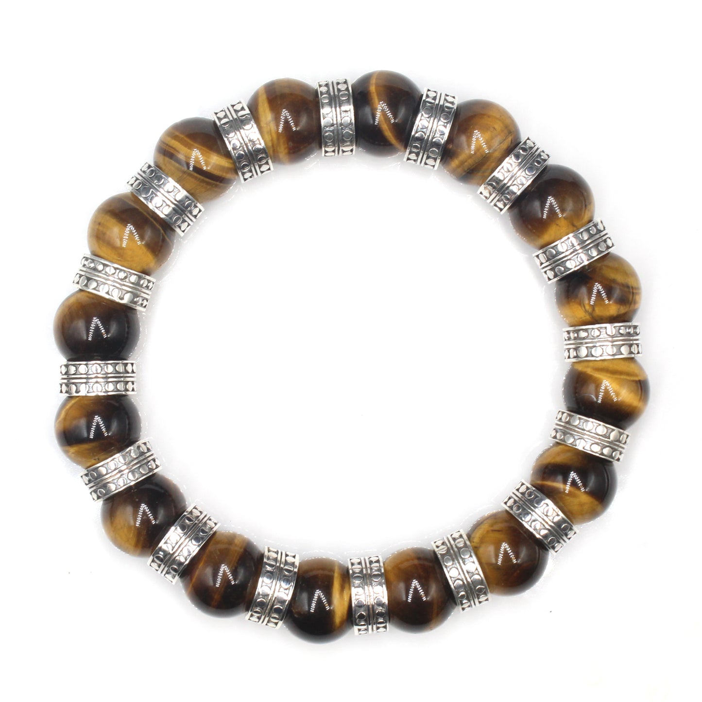 Tigerauge und Sterling Silber