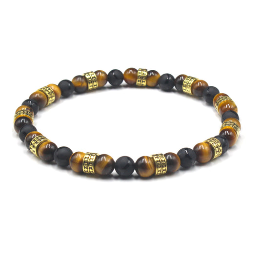 Tiger's Eye and Black Onyx