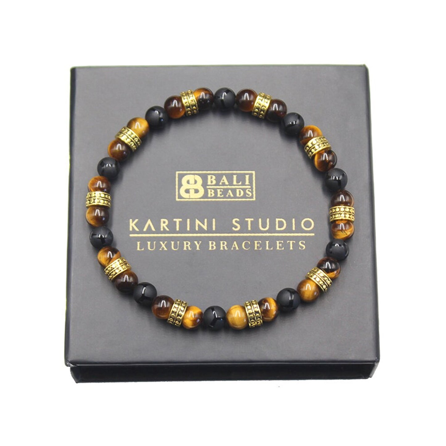 Tiger's Eye and Black Onyx