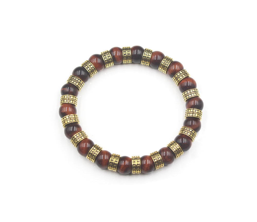 Red Tiger's Eye and Gold