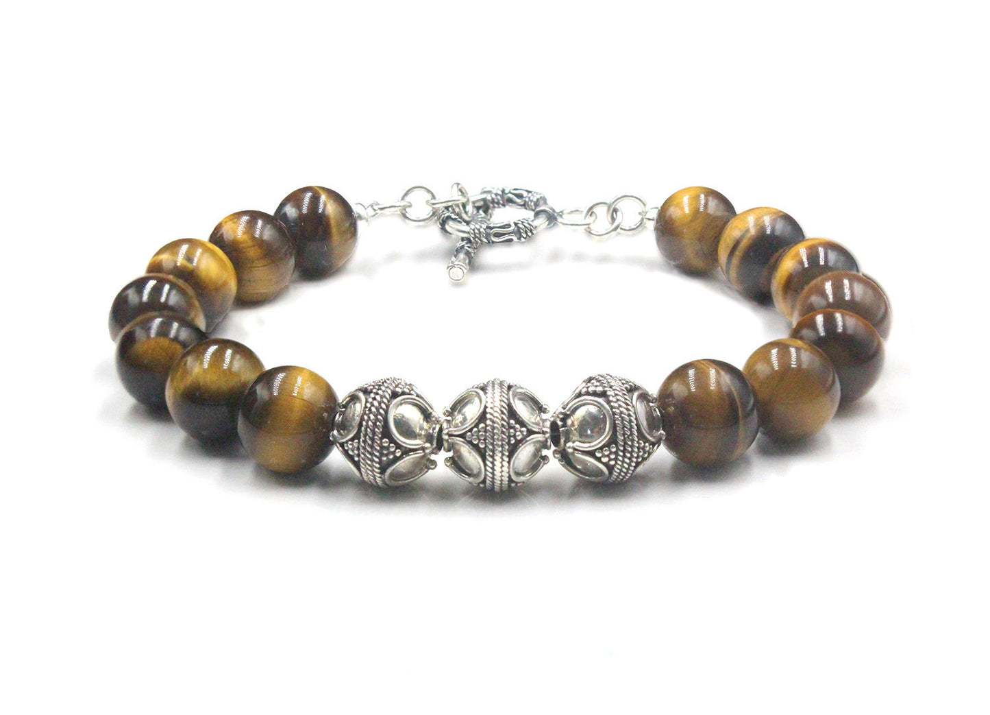 Tiger's Eye and Sterling Silver