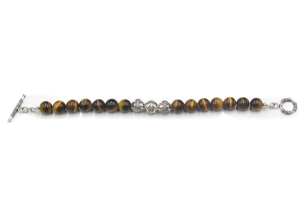 Tiger's Eye and Sterling Silver