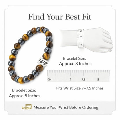 Tiger's Eye and Hematite