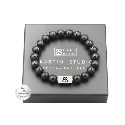 Onyx and Sterling Silver