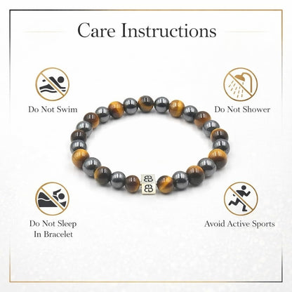 Tiger's Eye and Hematite