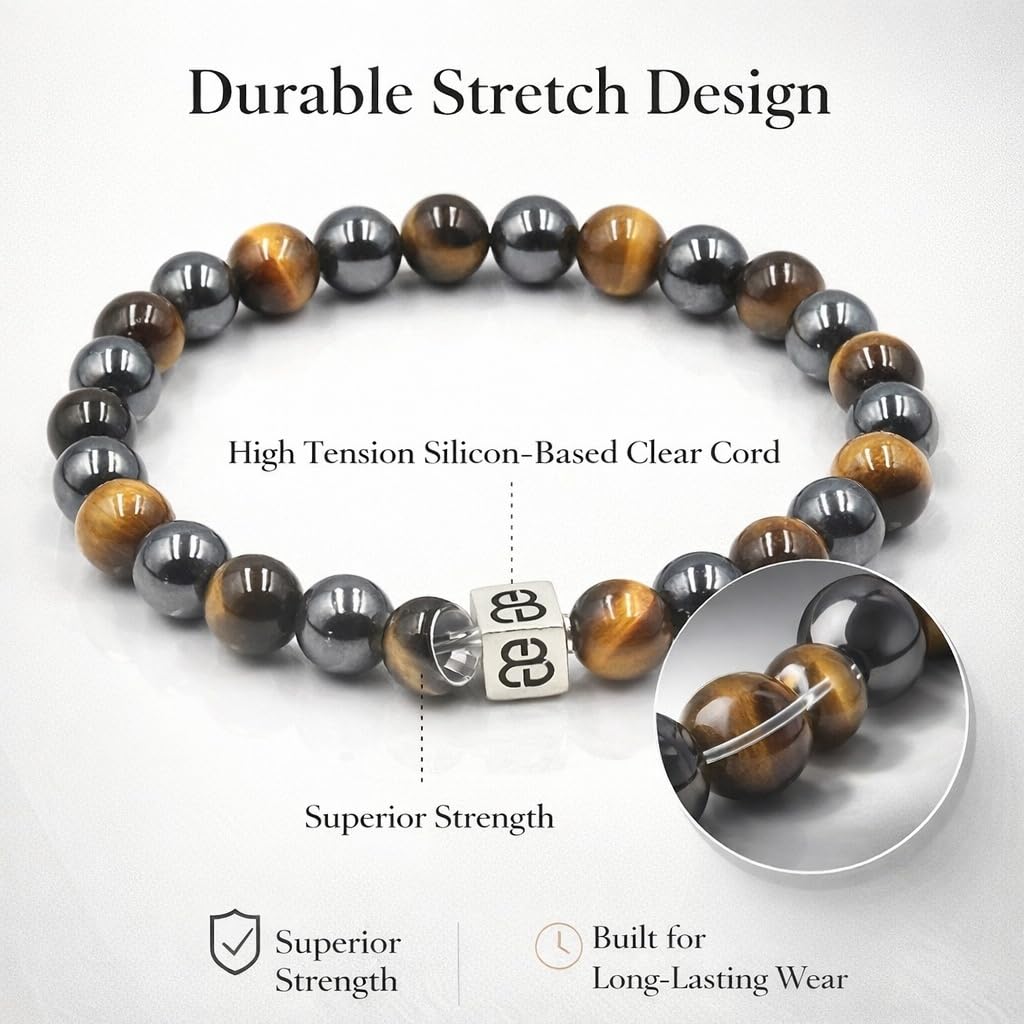 Tiger's Eye and Hematite