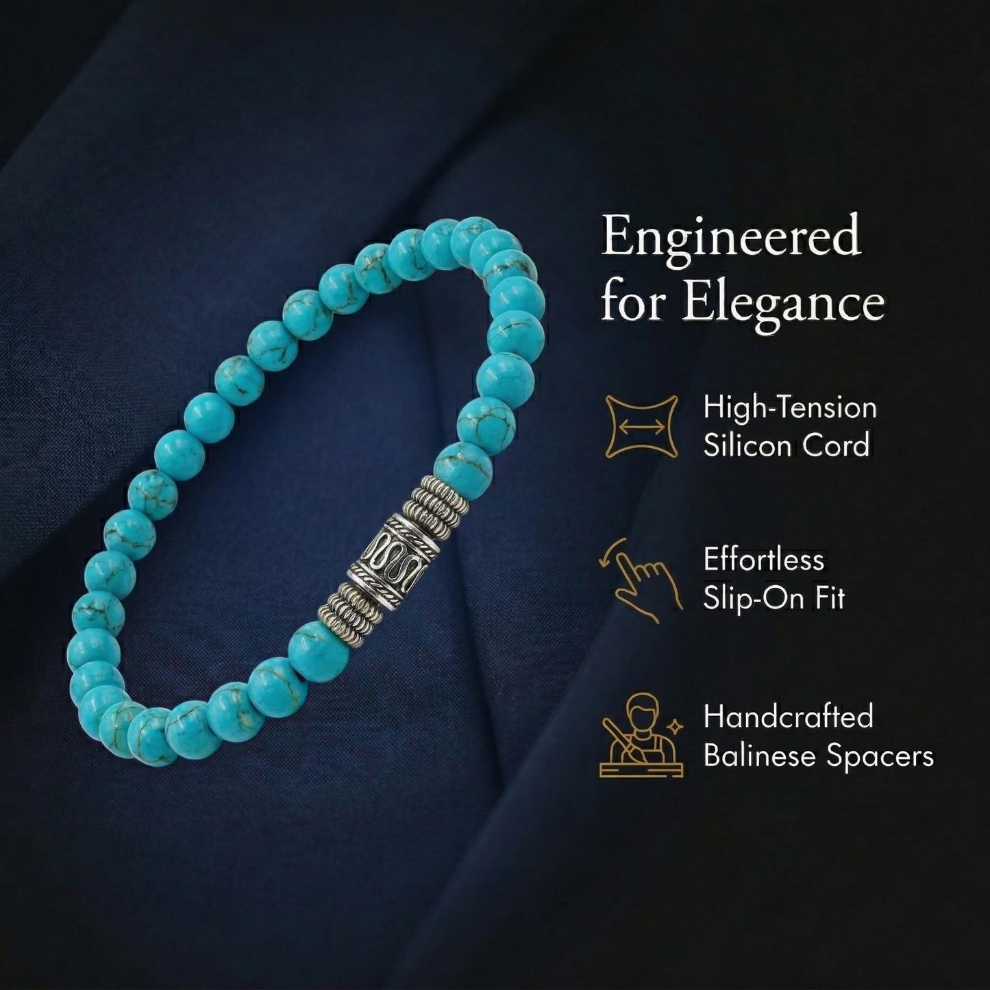 Turquoise and Sterling Silver