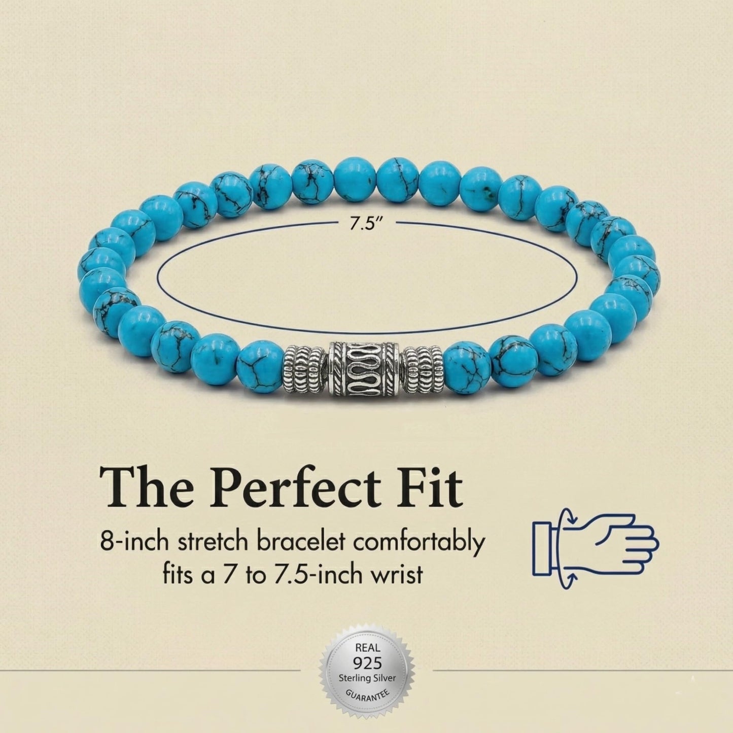 Turquoise and Sterling Silver
