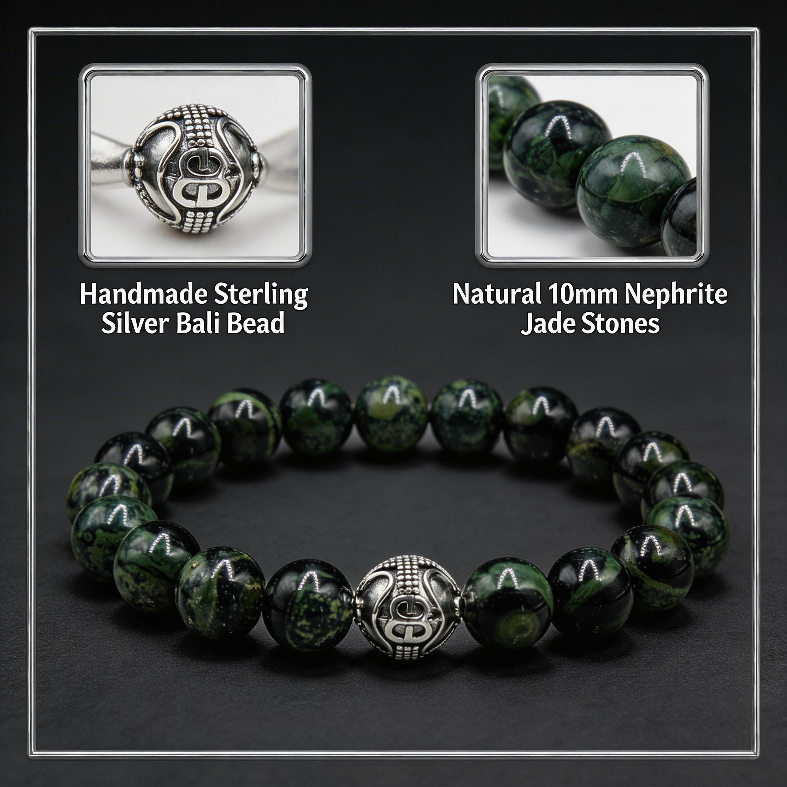 Dark Green Nephrite Jade – Kartini Studio Inc