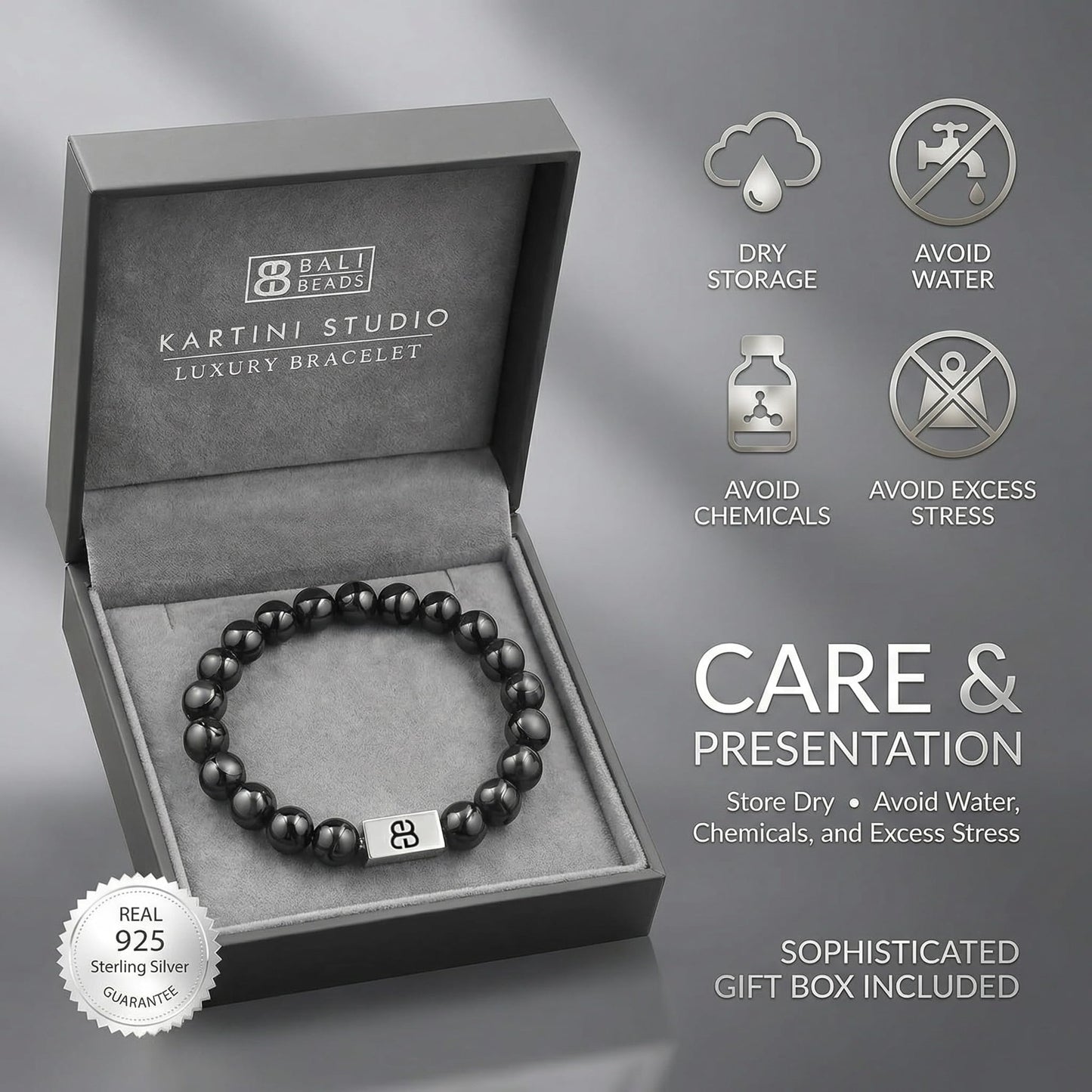 Onyx and Sterling Silver