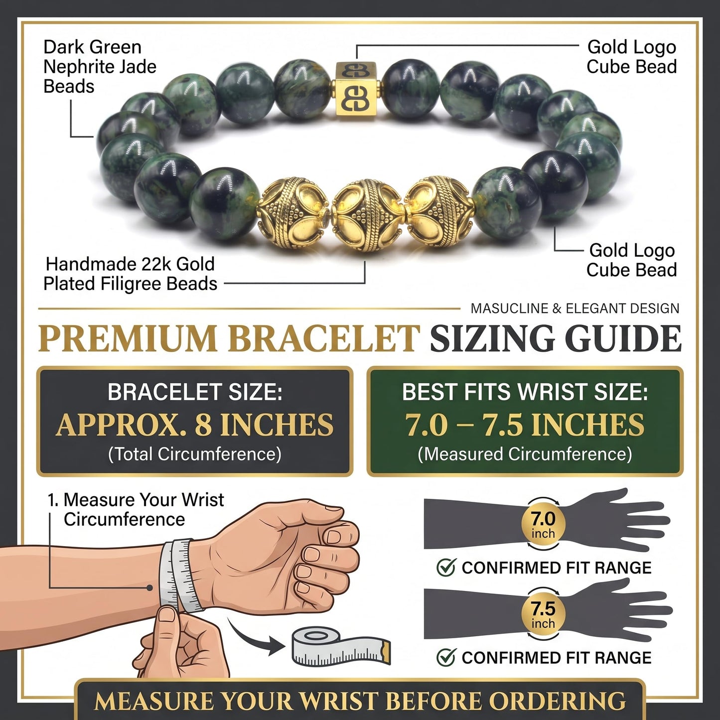 Dark Green Jade