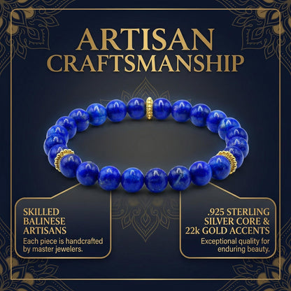 Lapis Lazuli and Gold Vermeil