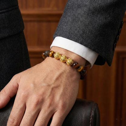 Mixed Tiger's Eye and Gold