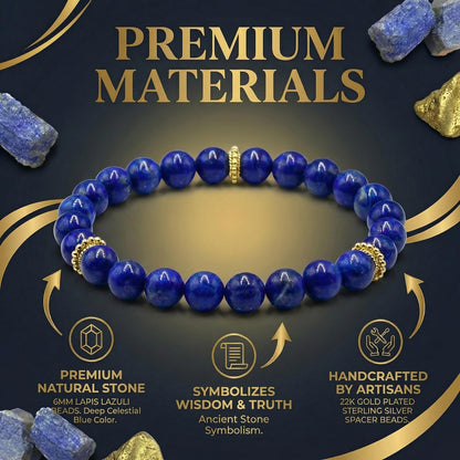 Lapis Lazuli and Gold Vermeil